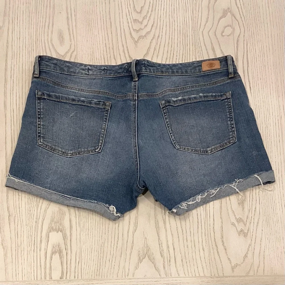 Sofia Vergara 14 Lila Women's Denim Jeans Shorts Distressed Cuffed Stretch